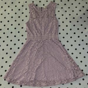 Garage Light Pink Floral Dress Size S
